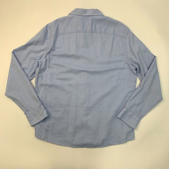 UNTUCKit Kvint Shirt Mens XL Extra Large Blue Cotton Chest Pocket Button Up - Picture 7 of 12